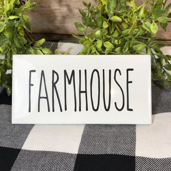 Farmhouse Decorative Tile Sign 3” x 6” - Picture 3 of 8